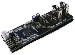 NZXT IU01 USB Hub, USB 2.0