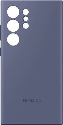 Samsung Silicone Case für Galaxy S24 Ultra violett