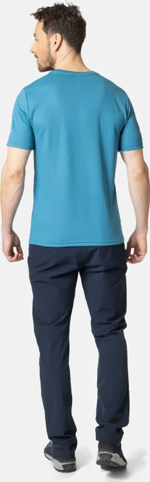 Odlo F-Dry Bergkamm-Print T-Shirt kurzarm saxony blue (Herren)
