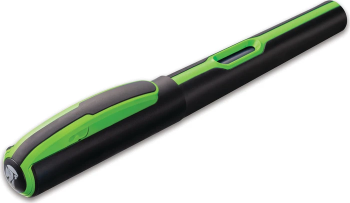 Pelikan Style neongrün/schwarz, rechte Hand/linke Hand, mittel, Faltschachtel
