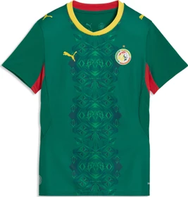 Puma FIFA WM 2026 Senegal Auswärtstrikot kurzarm wild green/puma red (Damen)