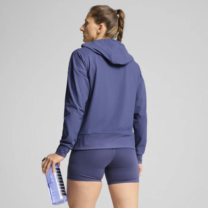 Puma Cloudspun Hoodie blue crystal (Damen)