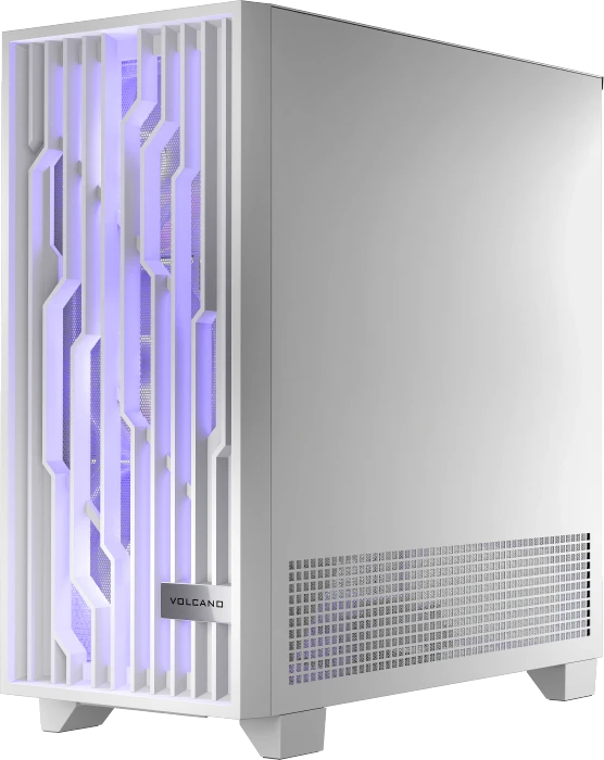 Modecom Volcano Perun Apex ARGB 3F White, Glasfenster
