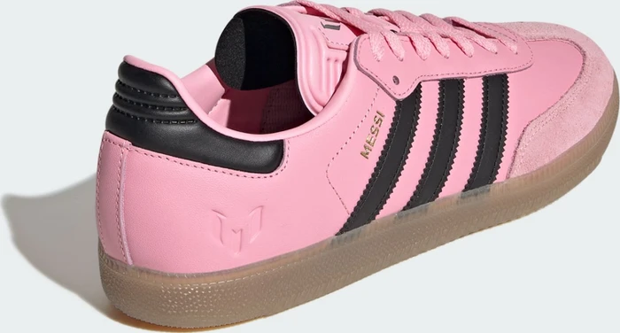 adidas Samba Messi light pink/core black/gum