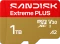 SanDisk Extreme PLUS R100/W90 32GB Kit, UHS-I U3, A1, Class 10 Vorschaubild
