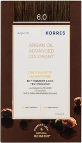 Korres Argan Oil Permanent Hair Colorant Haarfarbe 6.0 dunkelblond