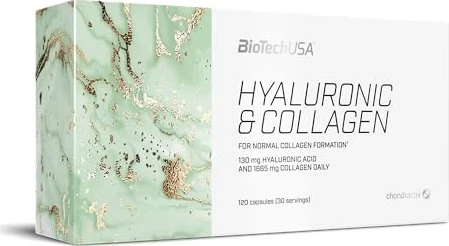 BioTechUSA Hyaluronic and Collagen Kapseln, 120 Stück