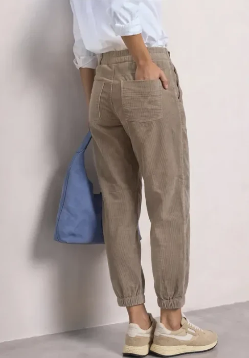 Street One High Waist Barrel Leg Hose sanded amber (Damen)