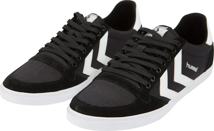 hummel Slimmer Stadil Low schwarz/weiß (Herren)