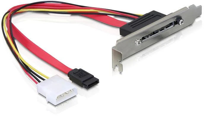 DeLOCK Slotblende SATA, 22-Pin
