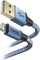 Hama Lade-/Datenkabel Reflective Lightning/USB-A 1.5m blau Vorschaubild