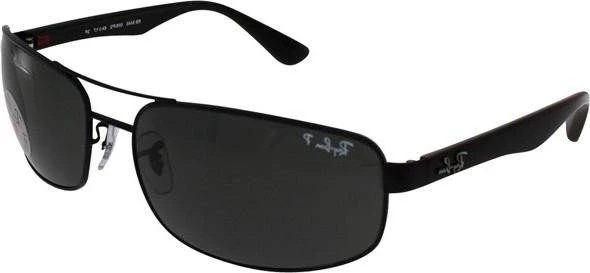 Ray-Ban RB3445 61mm gunmetal-black/polarized grey
