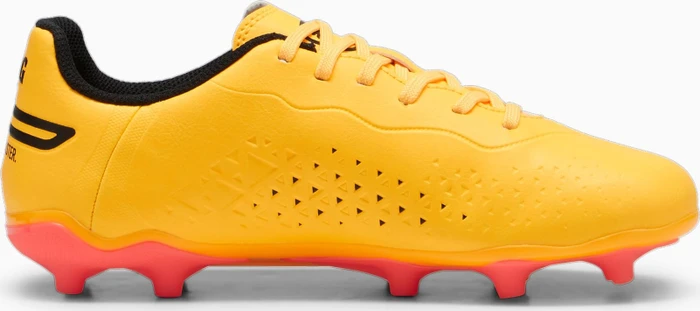 Puma King Match FG/AG sun stream/puma black/sunset glow