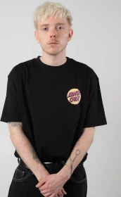Santa Cruz Wagon Dot T-Shirt kurzarm schwarz (Herren)