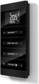 Enertex MeTa KNX Premium Raumcontroller 4-fach schwarz