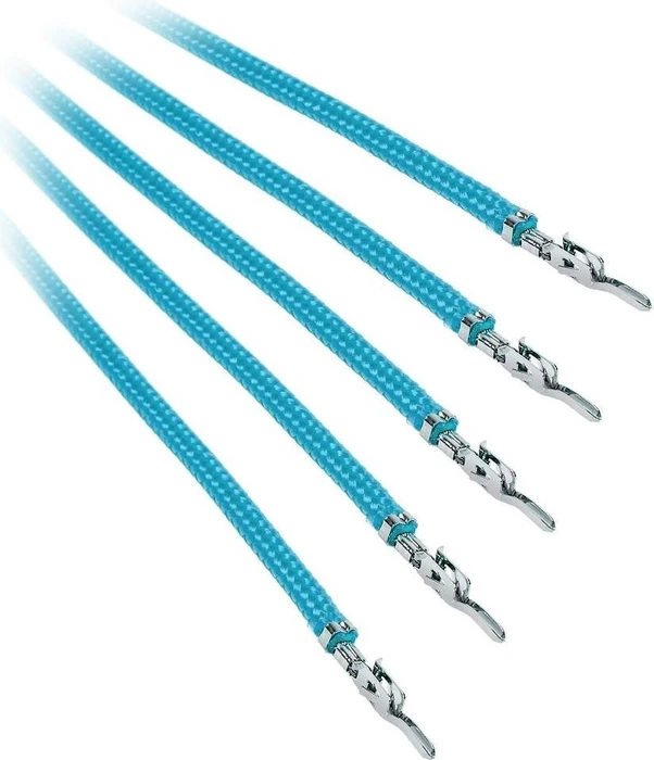 BitFenix Alchemy 2.0 Modular PSU Cable hellblau, 60cm