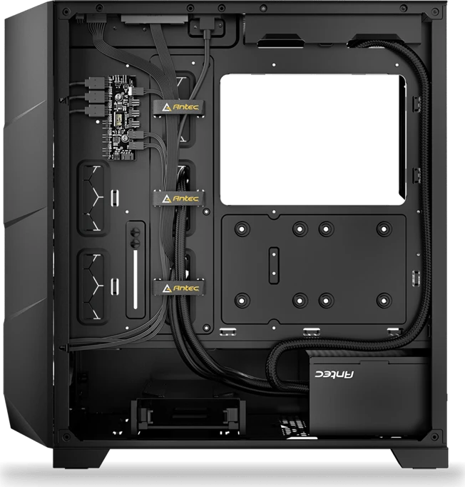 Antec Dark League Dark Phantom DP503, schwarz, Glasfenster