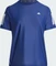 adidas Own The Run große Größen Laufshirt kurzarm dark blue/white (Damen) Vorschaubild