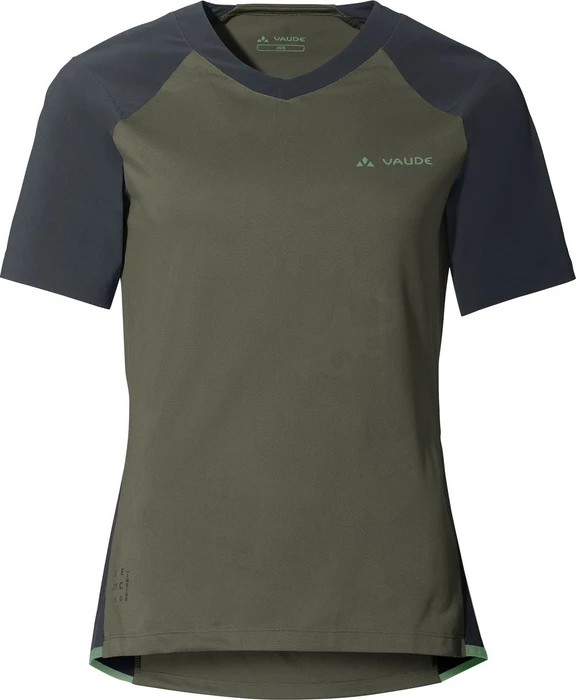 Vaude Moab PRO Trikot kurzarm khaki (Damen)