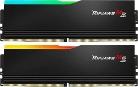 G.Skill Ripjaws M5 RGB schwarz UDIMM 64GB Kit, DDR5-5200, CL34-45-45-108