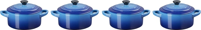Le Creuset Mini-Cocotte Topf, 4-tlg.