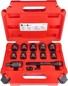 Milwaukee Shockwave 1/2" Impact Socket Set STD Steckschlüsselsatz inkl. Koffer, 13-tlg.