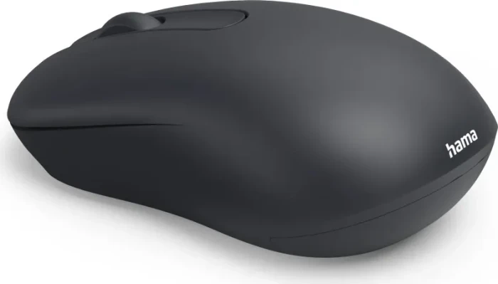 Hama WM-100 Wireless 3-Button Mouse schwarz, USB