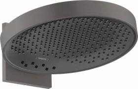 Hansgrohe Rainfinity 360 3jet Kopfbrause mit Brausearm brushed black chrome