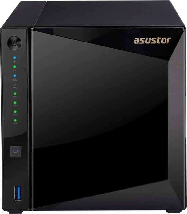 Asustor AS4004T, 2GB RAM, 1x RJ-45 10GBase-T, 2x RJ-45 1000Base-T