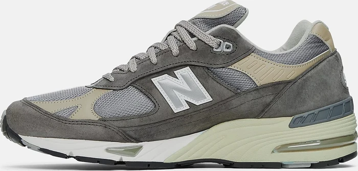 New Balance 991 Made in UK grey/off white/white (Herren)