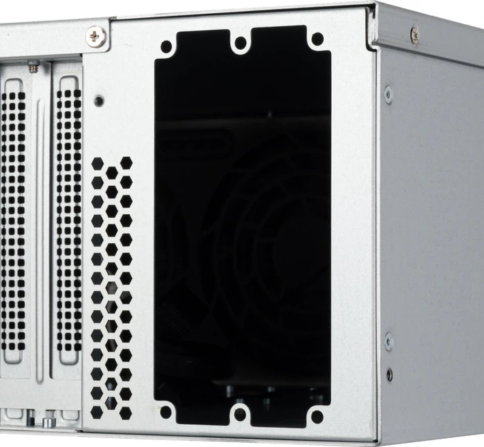 SilverStone RM31-MINI, Rackmount Server, schwarz/grau, 3HE, SFX-L