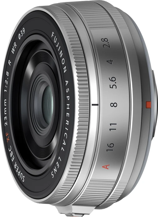 Fujifilm Fujinon XF 23mm 2.8 R WR silber