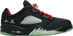 Nike Air Jordan 5 Retro Low SP black/fire red/metallic silver/classic jade (Herren)