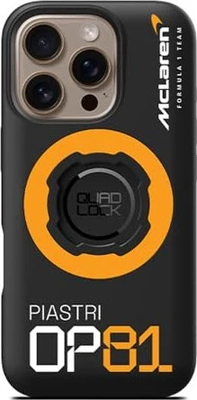 Quad Lock Mag Case für Apple iPhone 16 Pro schwarz