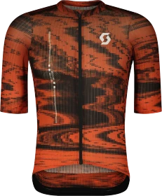 Scott Unlimited SL Trikot kurzarm mars red/black (Herren)