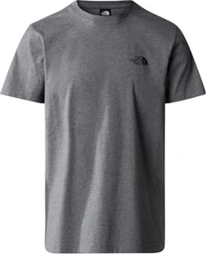 The North Face Simple Dome T-Shirt kurzarm tnf medium grey heather (Herren)