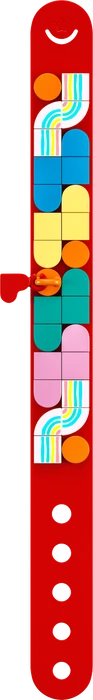 LEGO Dots - Regenbogen Armband mit Anhängern