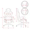 Diablo Chairs X-Ray 2.0 Normal Gamingstuhl, schwarz/grau Vorschaubild