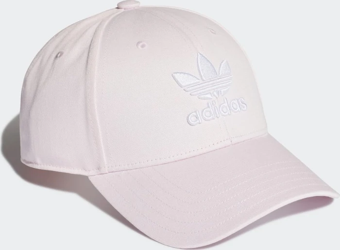 adidas Trefoil Baseball Kappe clear pink