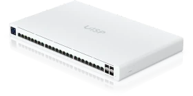 Ubiquiti UISP Switch Pro Rackmount Gigabit Managed Switch, 24x RJ-45, 1x SFP, 220W passiv PoE (UISP-S-PRO)