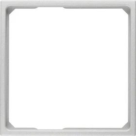 Berker Adapterring für Zentralstück 50x50mm, alu matt