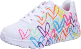 Skechers Uno Lite Spread the Love weiss/mehrfarbig (Junior)