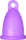 Me Luna Classic Ring violett Größe S, 1 Stück (YC-7501-0010)