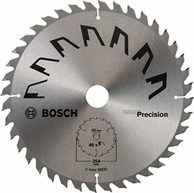 Bosch DIY Precision Kreissägeblatt 40Z, 254x3.2x30mm, 1 Stück