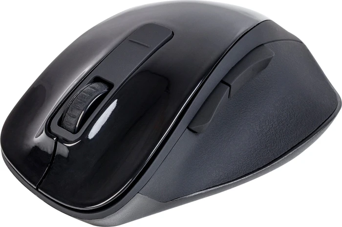 NGS Bow Wireless Ergonomic Mouse schwarz, USB