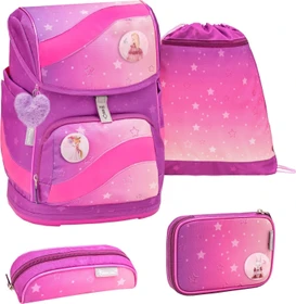 Belmil Smarty Ombre 2 Schultaschen-Set, 5-tlg.