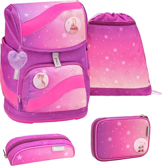 Belmil Smarty Ombre 2 Schultaschen-Set, 5-tlg.