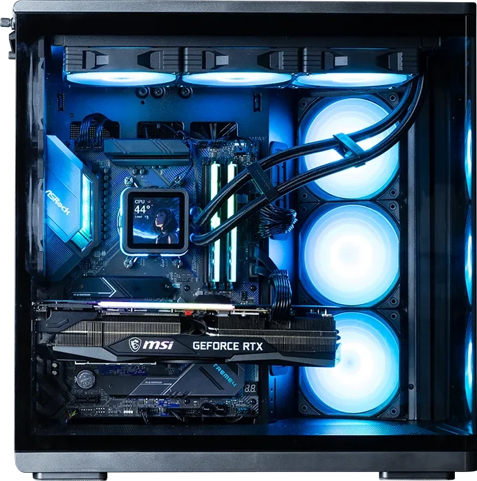 Zalman P60 Black, Glasfenster