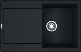 Franke Maris MRG 611 Einbau Becken reversibel mit Ablauffernbedienung black matt