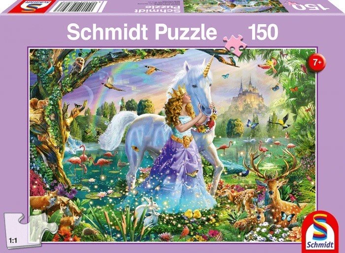 Schmidt Spiele Prinzessin mit Einhorn und Schloss
